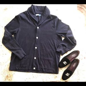 Ralph Lauren cardigan with Ralph lauren slip on